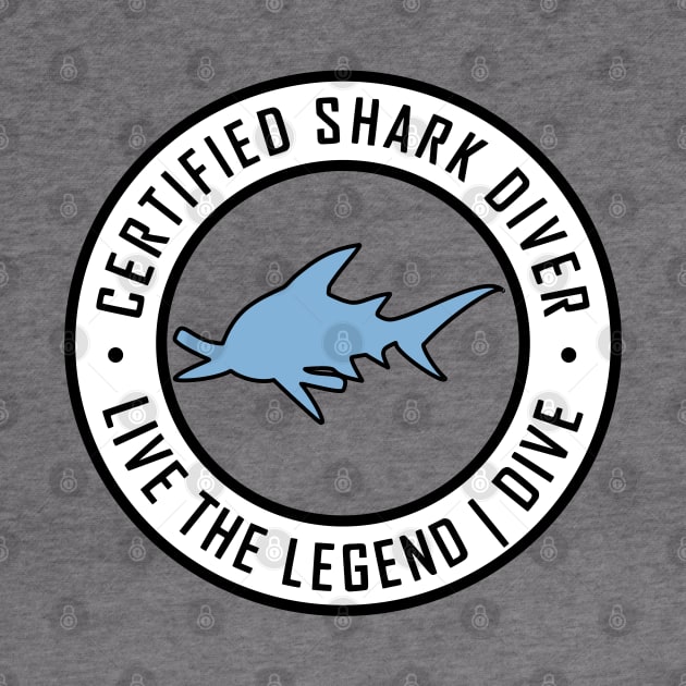 Certified Shark Diver by TCP